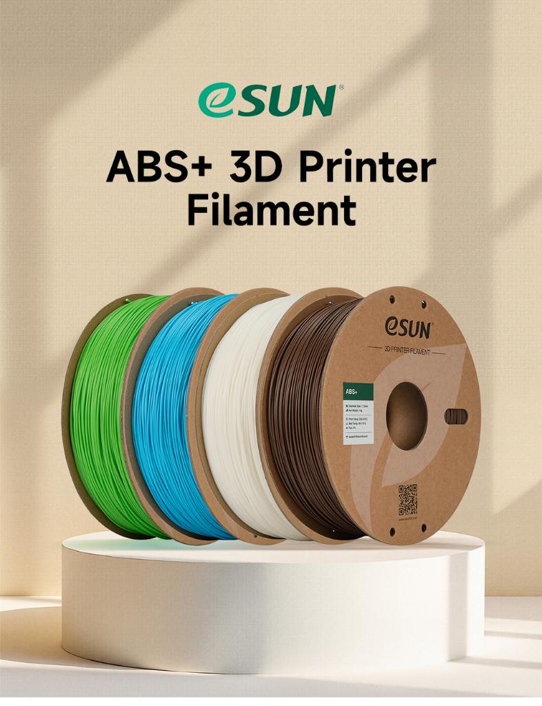 eSUN ABS+ 3D Filament 1,75mm 1kg, Computers en Software, 3D-printerbenodigheden, Ophalen of Verzenden, Nieuw