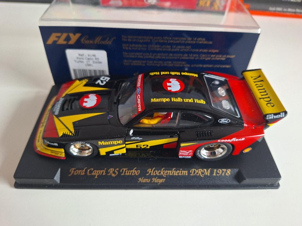 Fly Zakspeed Ford Capri RS Turbo Hockenheim A144, Kinderen en Baby's, Speelgoed | Racebanen, Overige merken, Fly, Ophalen of Verzenden