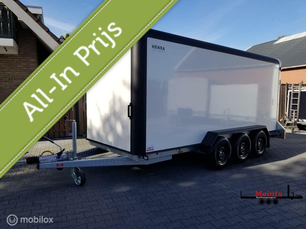NIEUWE Henra gesloten special edition 465x183x190 Deur/Klep, Auto diversen, Aanhangers en Bagagewagens, Nieuw