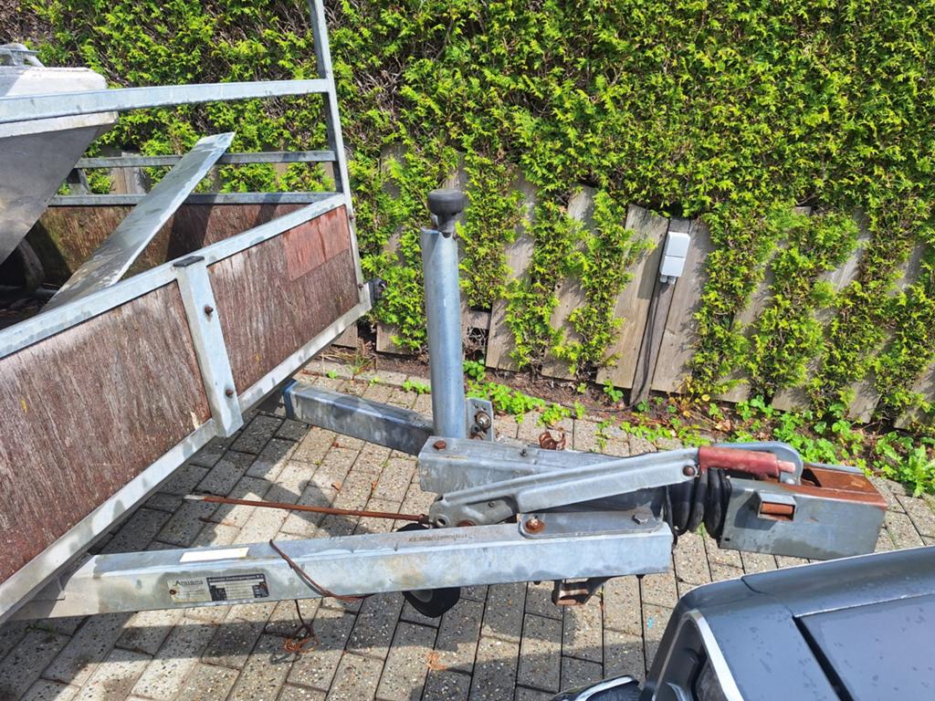 Aanhanger met werk, Ophalen, Gebruikt