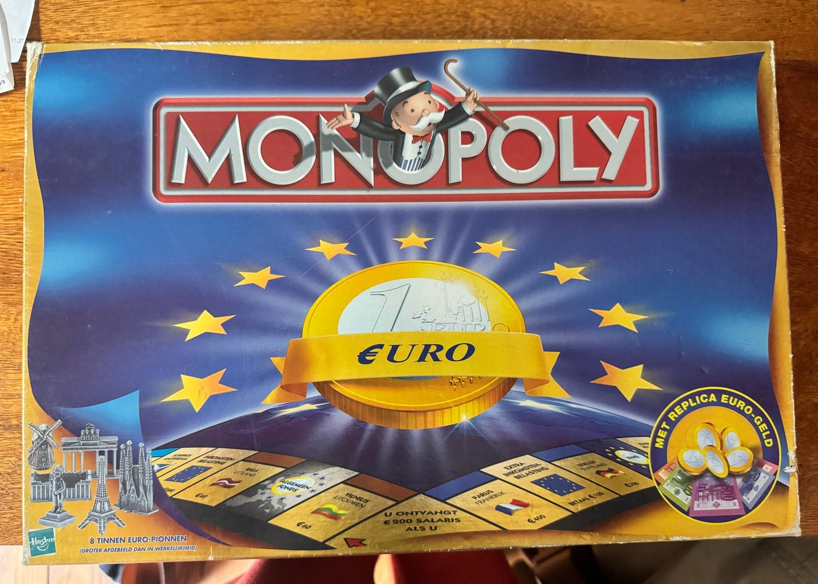 Monopoly Euro Editie - Compleet met Euro-geld en pionnen, Hobby en Vrije tijd, Gezelschapsspellen | Bordspellen, Drie of vier spelers