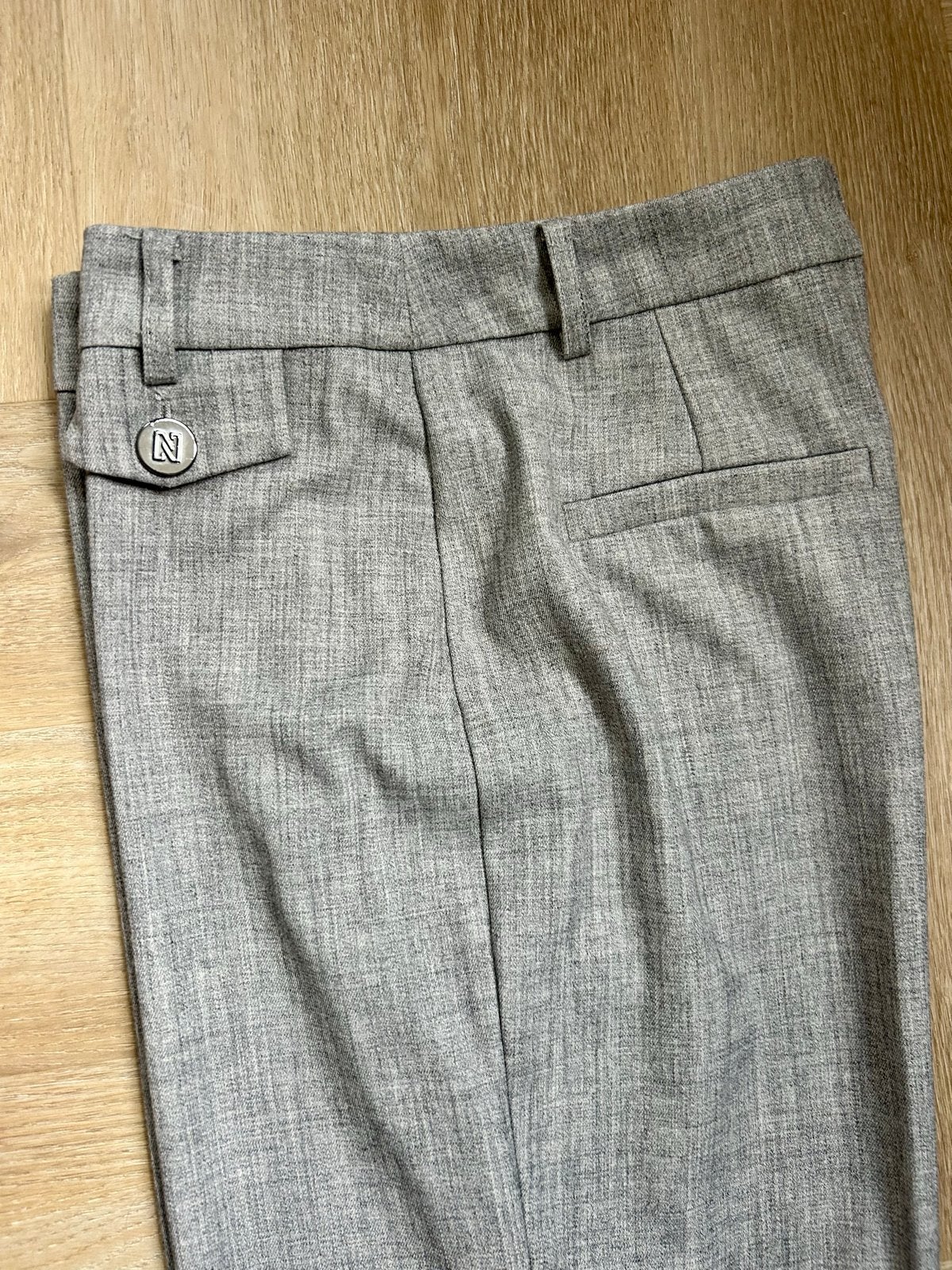 Nikkie pantalon maat 36, zo goed als nieuw, Verzenden, Zo goed als nieuw, Maat 36 (S), Grijs