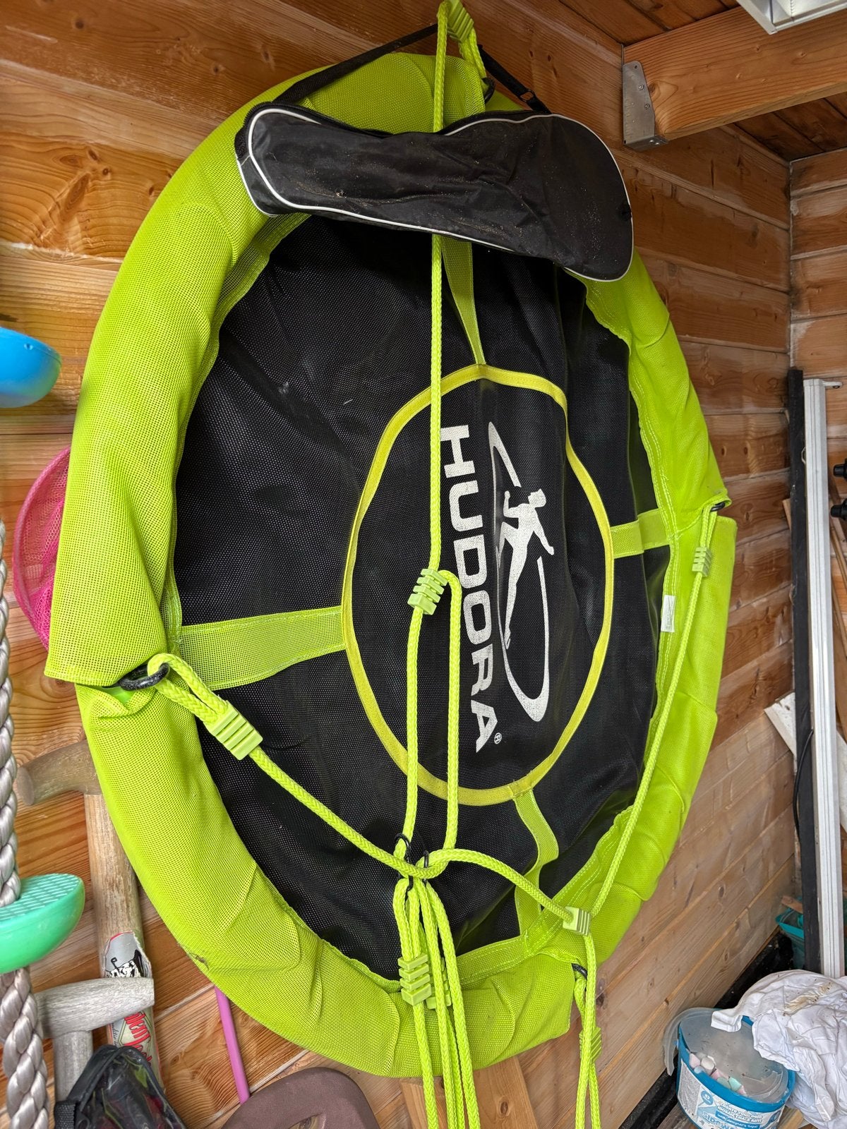 Hudora nestschommel 110cm, Ophalen, Zo goed als nieuw, Schommel