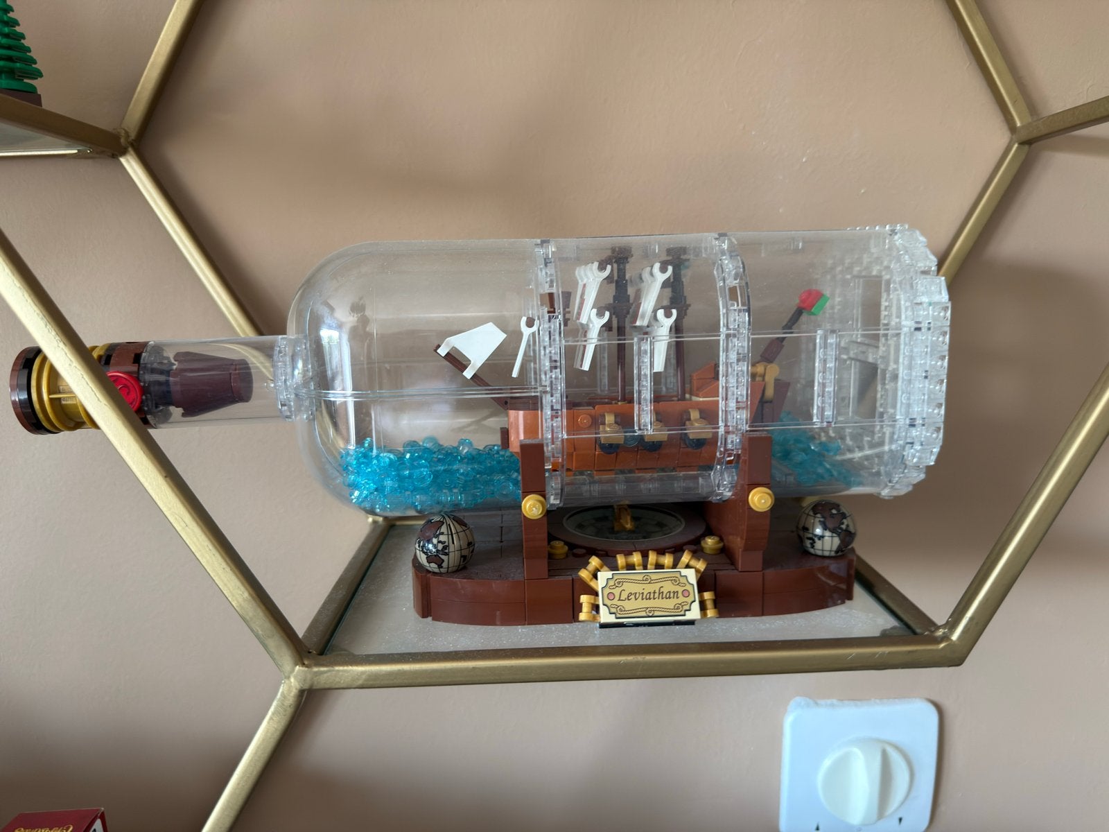 Lego Ideas Schip in een Fles (Leviathan) - 21313, Ophalen, Gebruikt, Overige merken