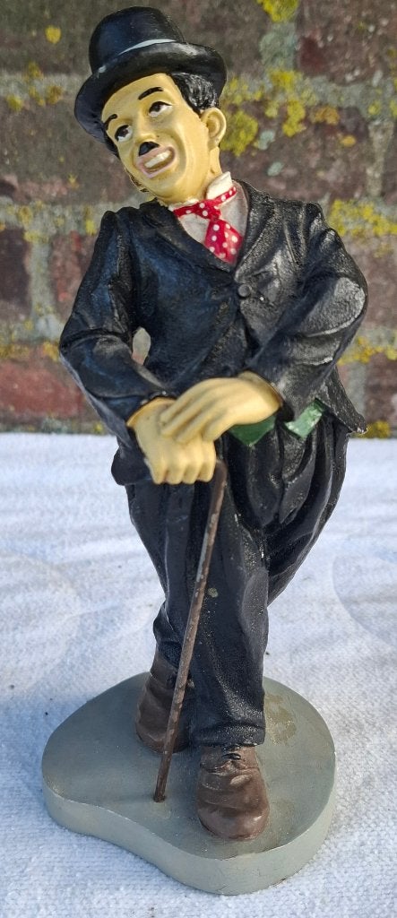 Charlie Chaplin beeld, Verzamelen, Beelden en Beeldjes, Ophalen of Verzenden, Zo goed als nieuw, Mens