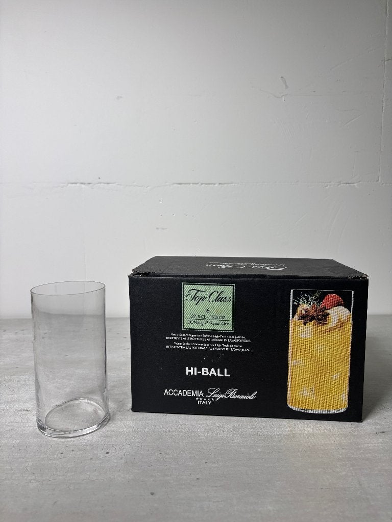 Longdrinkglas Highball kristalglas - 7stuk - Luigi Bormioli, Ophalen, Zo goed als nieuw, Overige typen