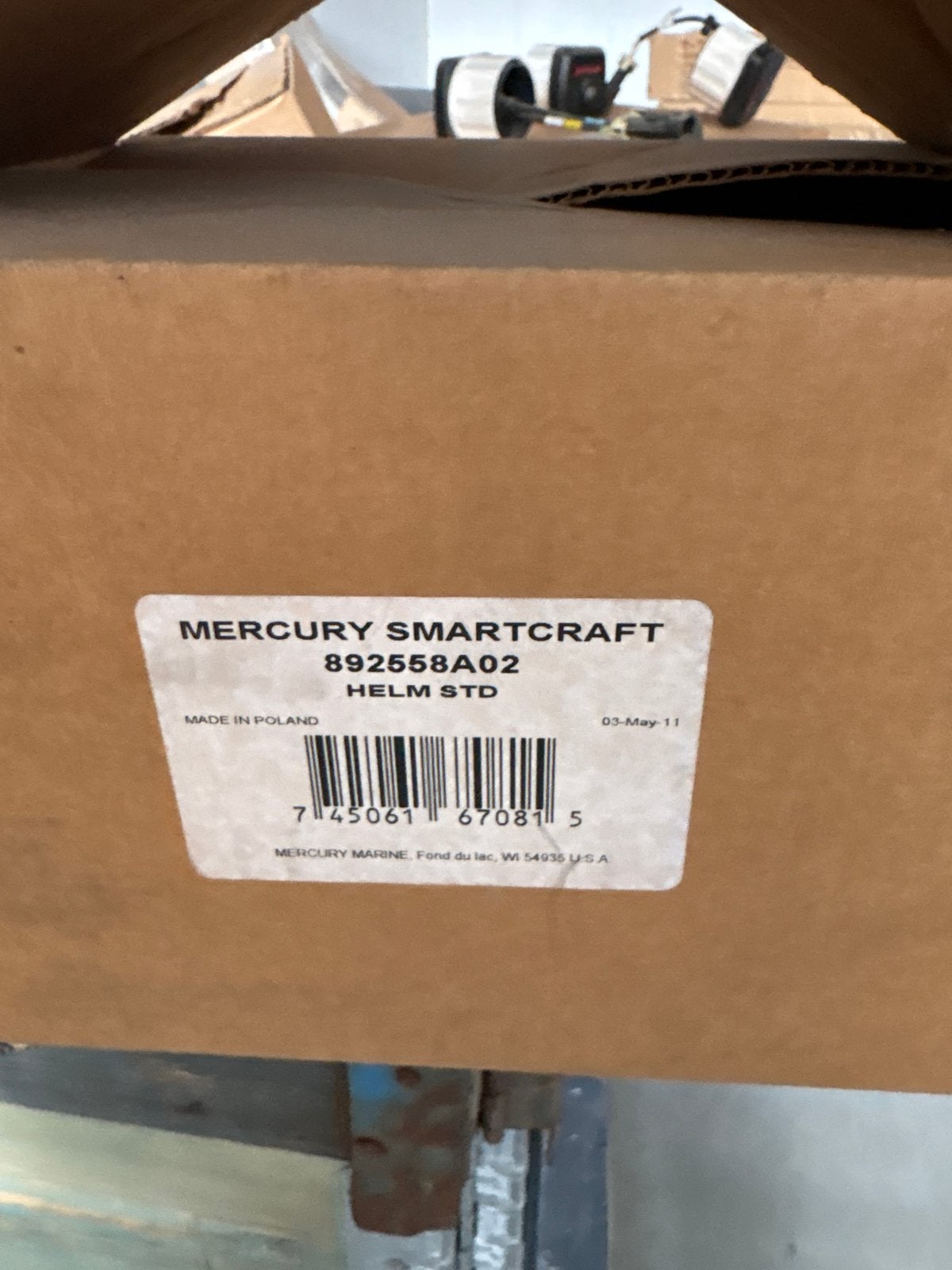 Mercury Smartcraft 892558A02 Helm STD, Ophalen of Verzenden, Nieuw, Motor en Techniek