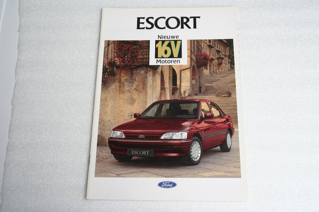 Folder Ford Escort (02-1992) (50), Ophalen of Verzenden, Nieuw, Ford
