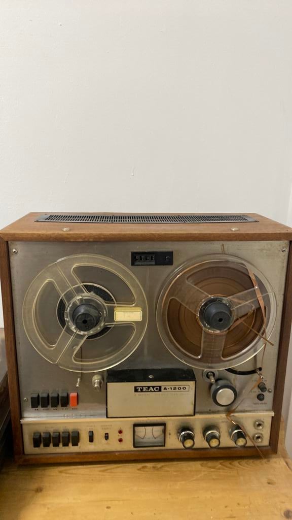 Tapedeck Teac A1200, Ophalen, Bandrecorder