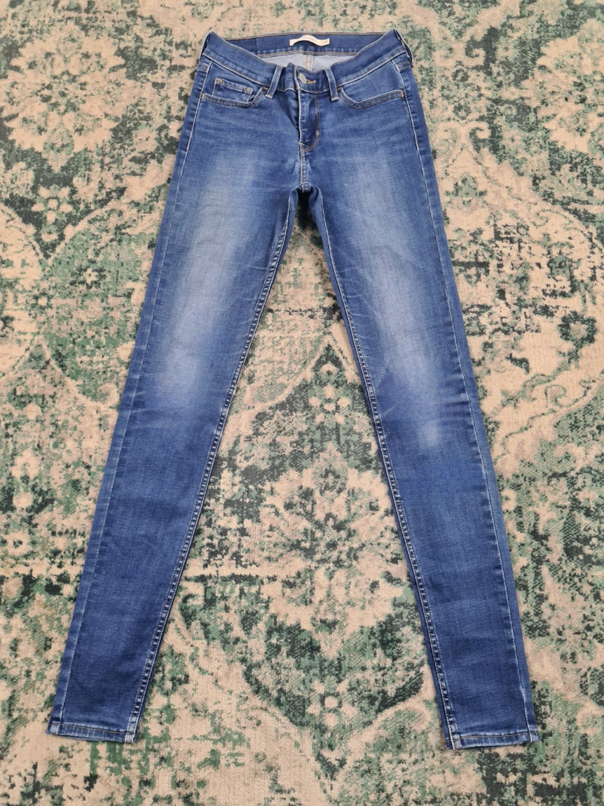 Levi's low rise straight W27 L32 Dames stretch Tulsi2732, Kleding | Dames, Blauw, Ophalen of Verzenden, Zo goed als nieuw, W27 (confectie 34) of kleiner