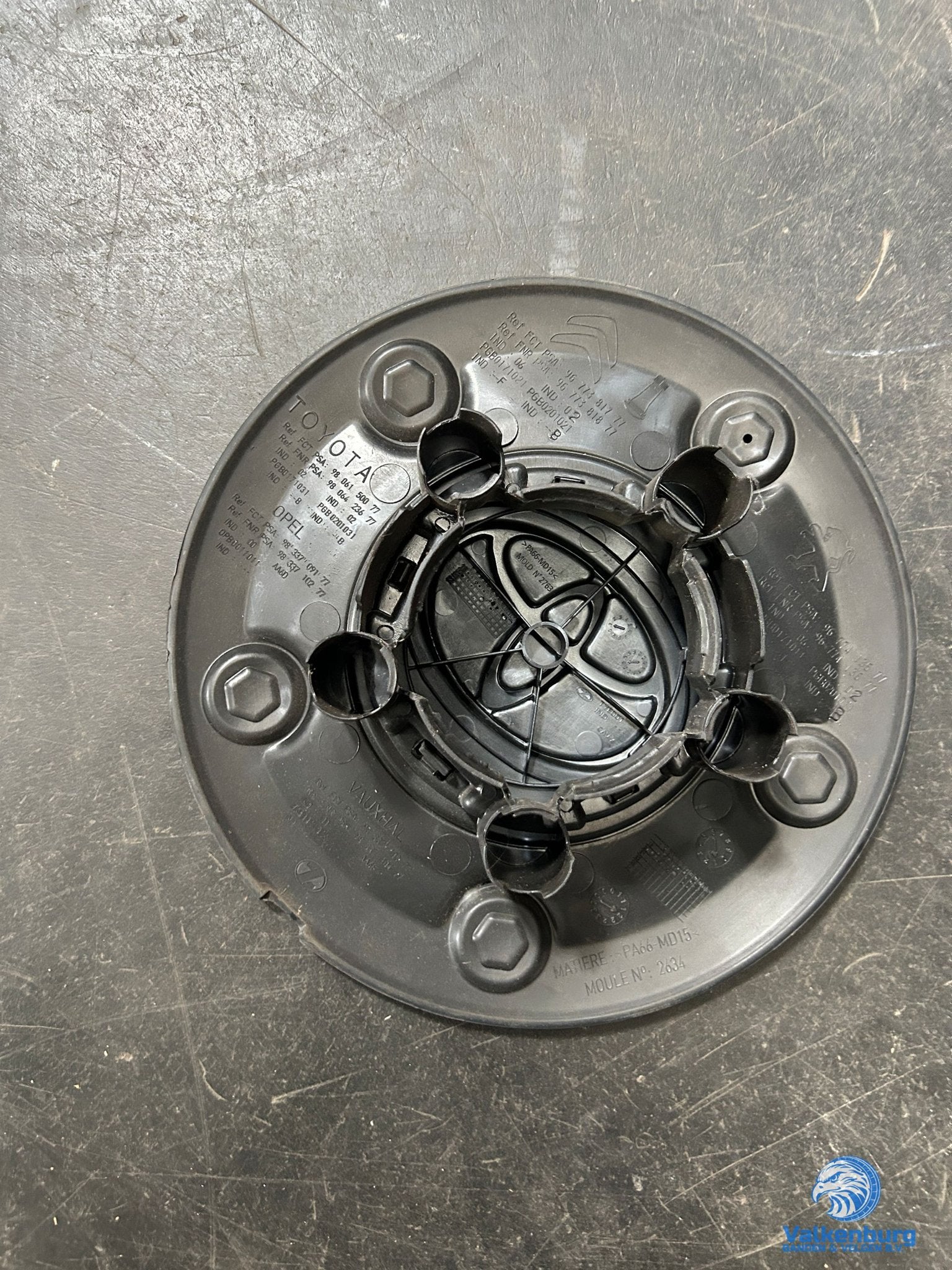 ORIGINELE Toyota Proace naafdop wieldop zwart, Auto diversen, Wieldoppen, Gebruikt, -, -, Ophalen of Verzenden