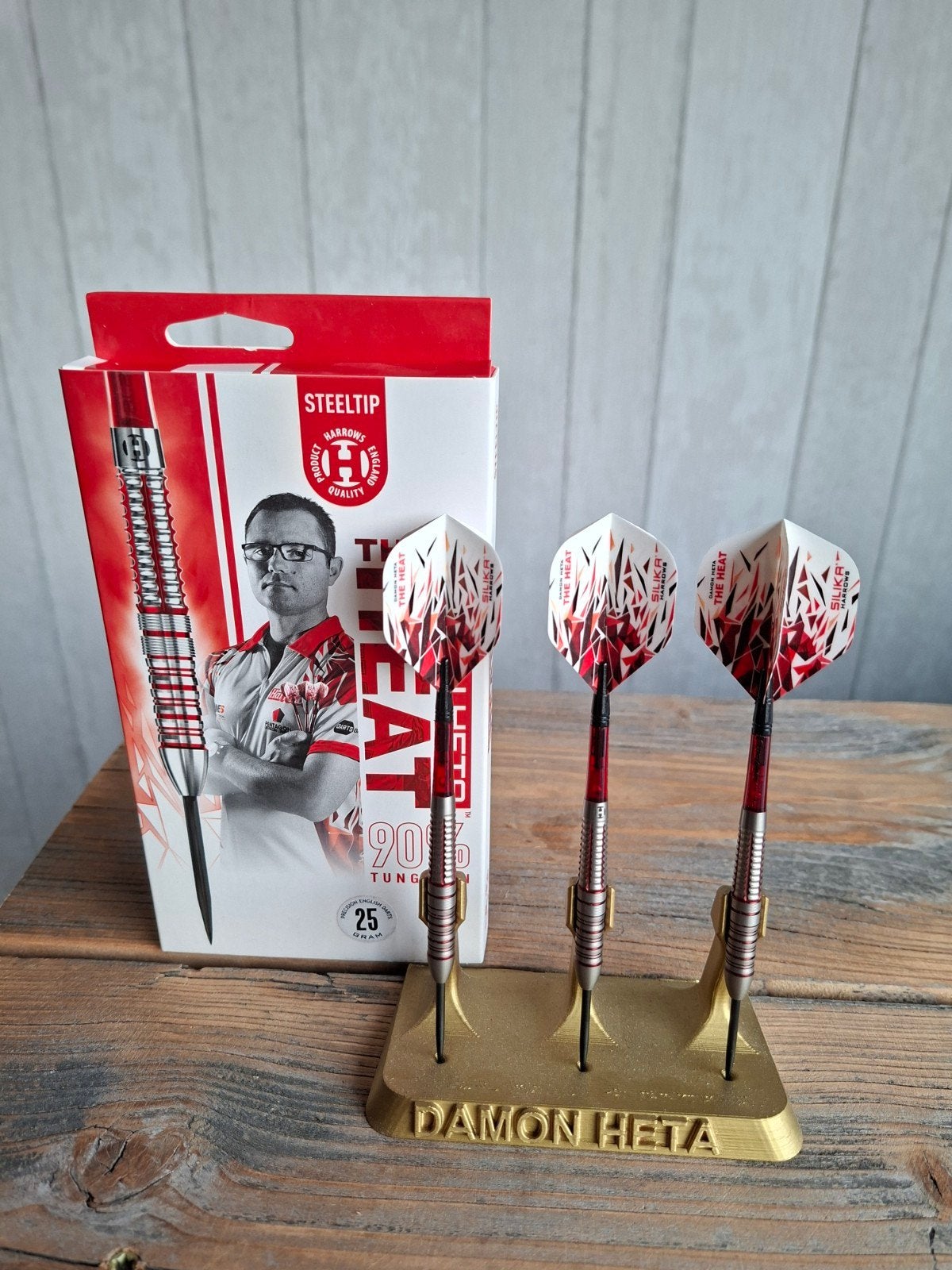 Harrows Damon Heta 'The Heat' Steeltip Darts 25g, Verzenden, Nieuw, Pijlen
