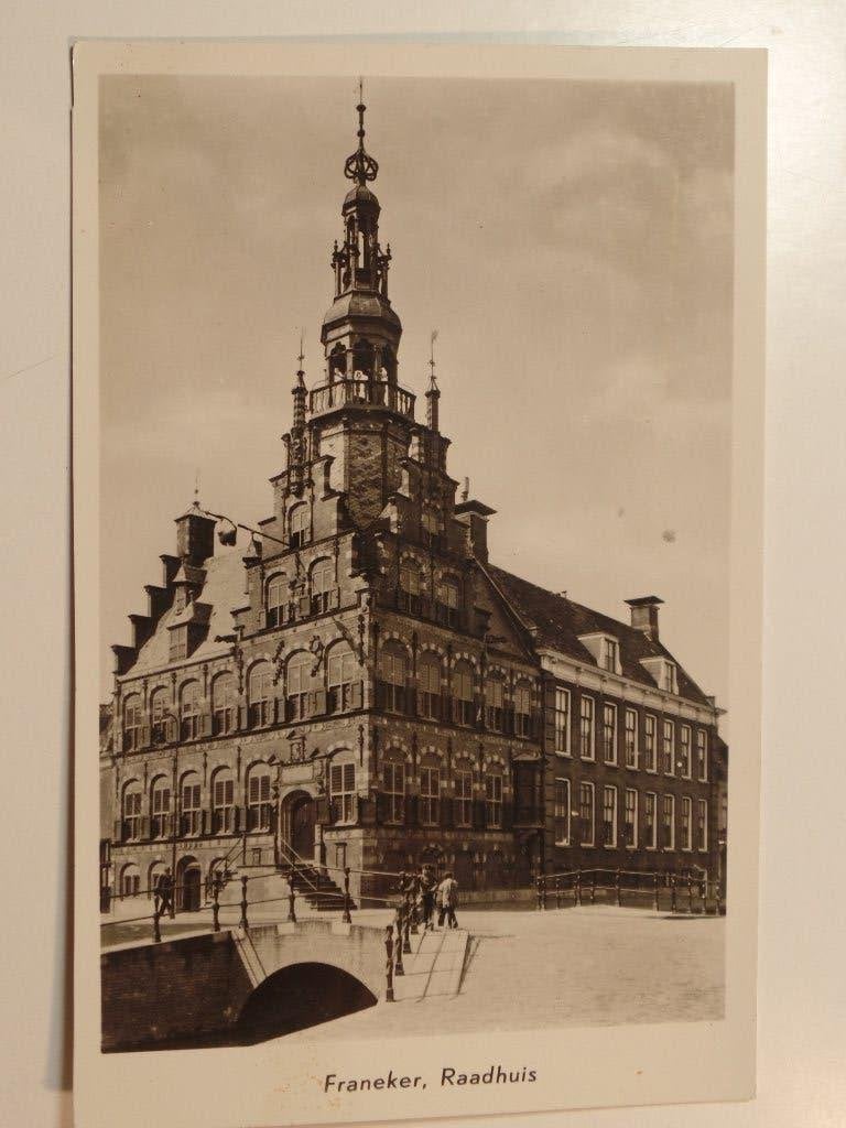 Franeker stadhuis, Ophalen of Verzenden, Gelopen, Friesland