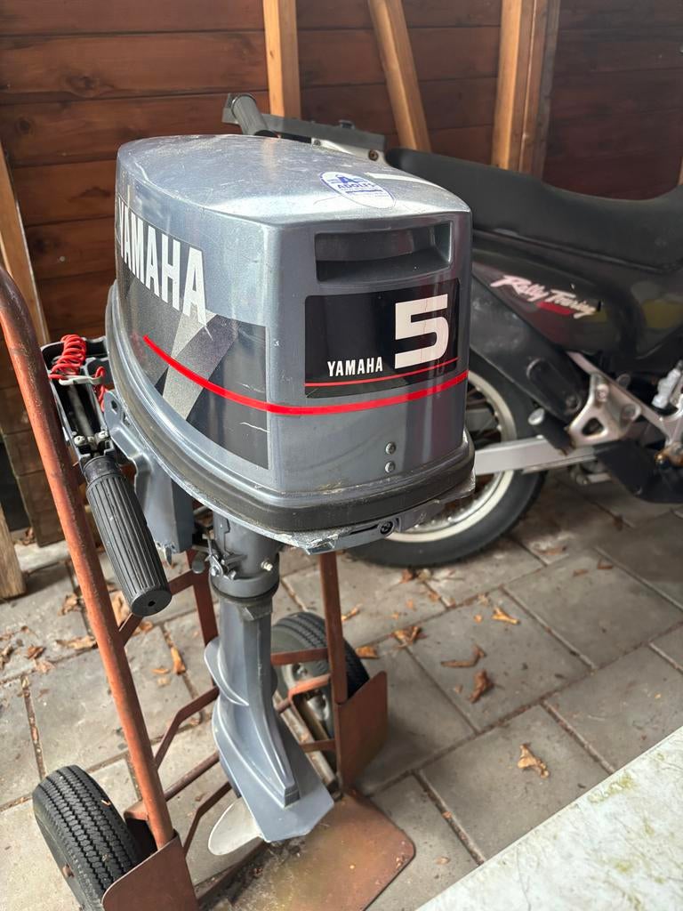 Yamaha 5 PK Buitenboordmotor, Ophalen, 5 tot 10 pk, Zo goed als nieuw, Buitenboordmotor