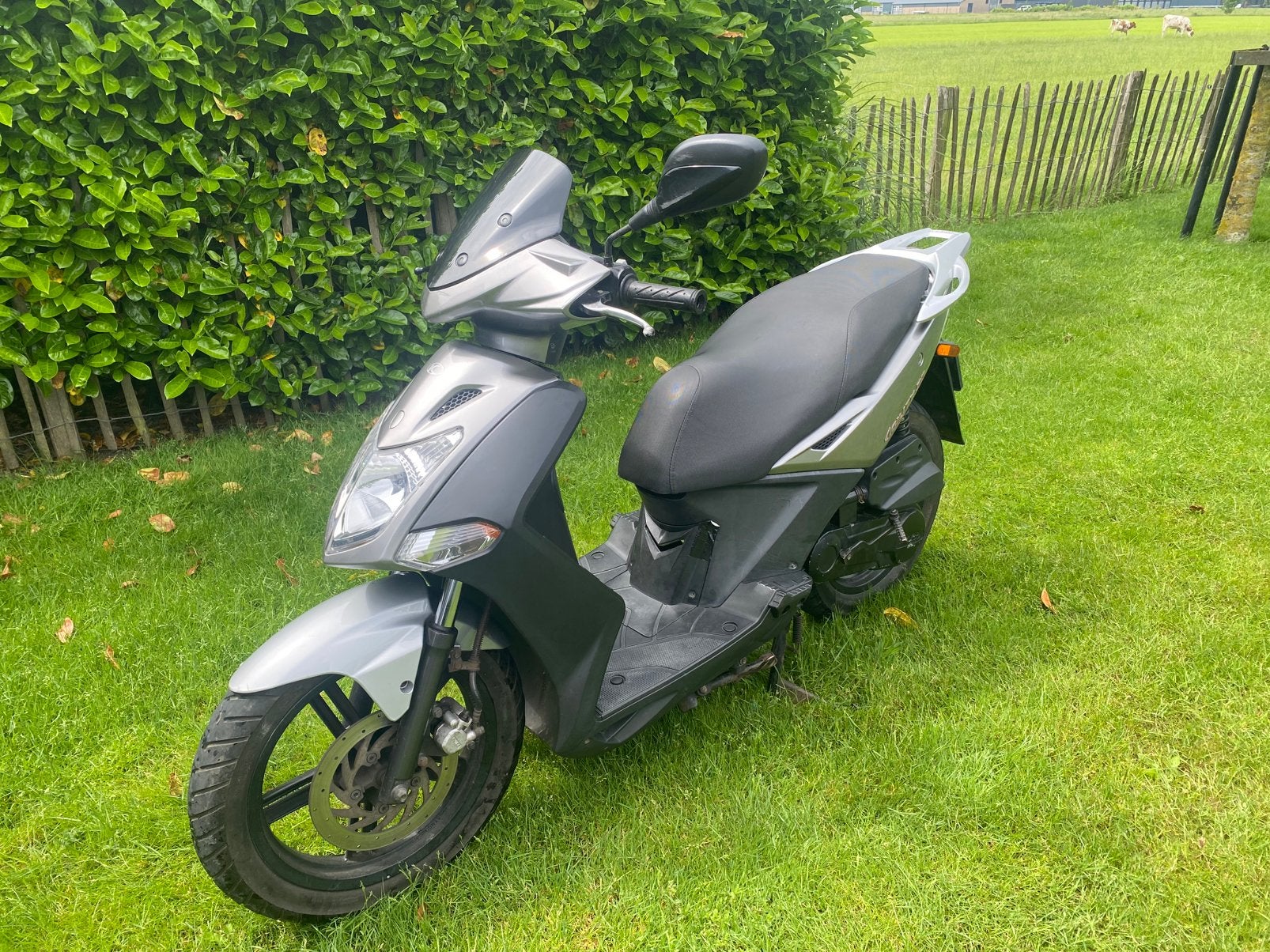 Mooie kymco agility 50, Ophalen, Maximaal 45 km/u, Zo goed als nieuw, 50 cc