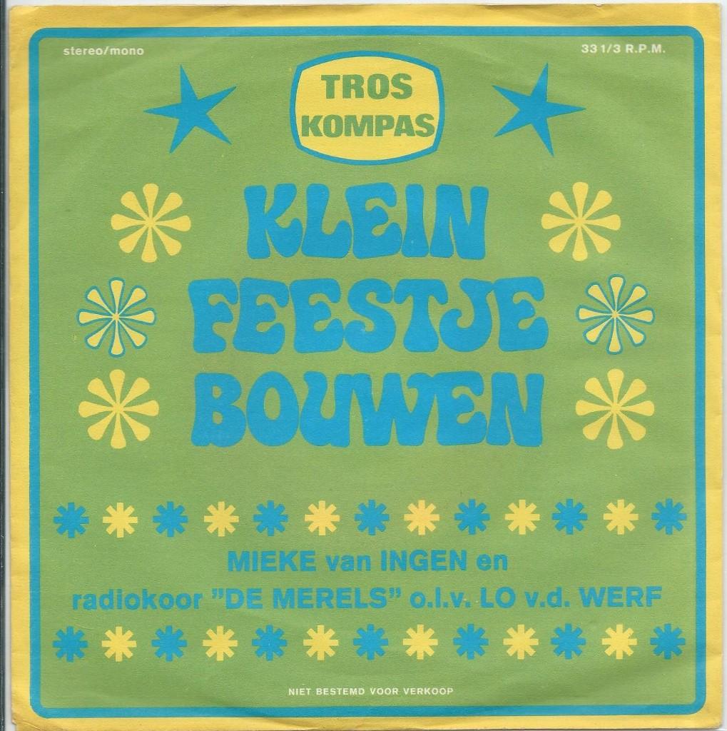 Vinyl Single Mieke van Ingen / Troskompas, Ophalen of Verzenden, Gebruikt, Nederlandstalig
