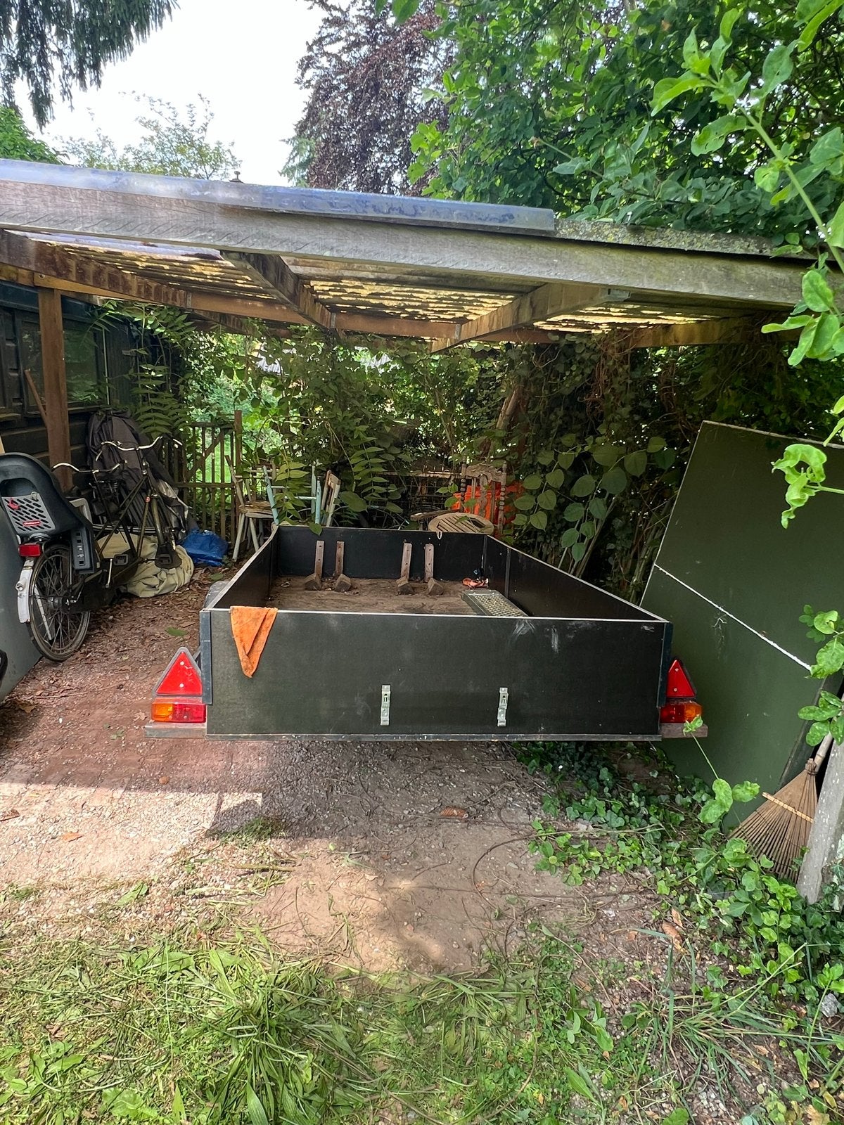 Aanhangwagen, Motoren, Ophalen, Gebruikt