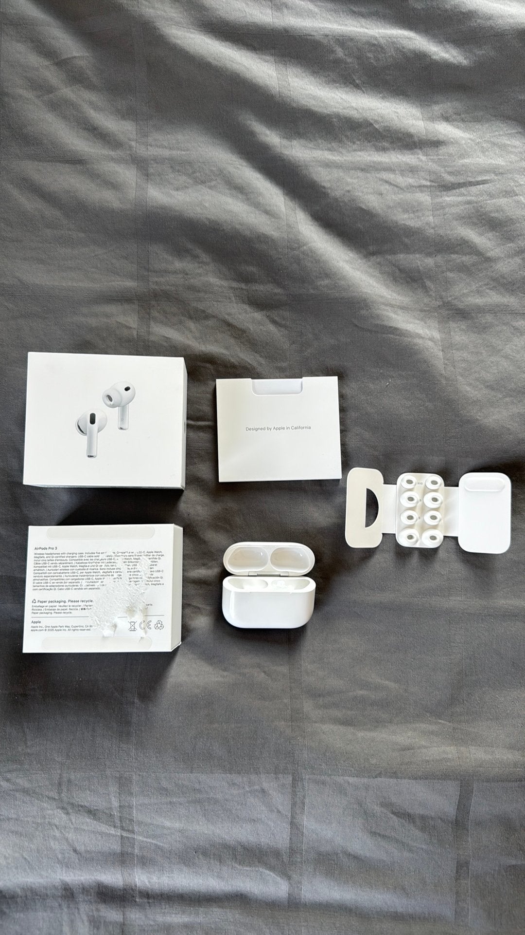 Airpods pro 3 case, Wit, IOS, Ophalen of Verzenden, Zo goed als nieuw