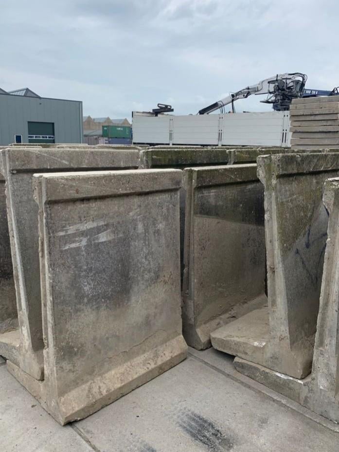 Gebruikte keerwanden, Ophalen, Gebruikt, Hout, Containerberging
