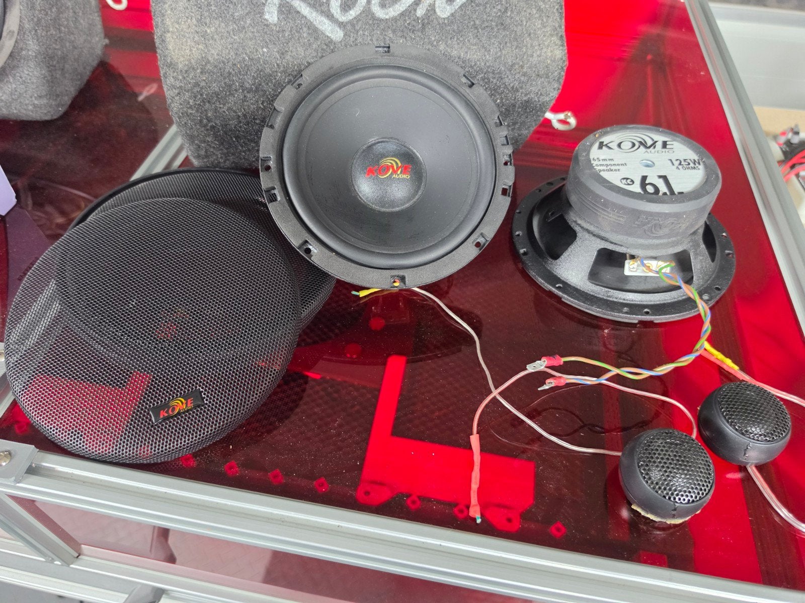 Kove Audio KC 6.1 Component Speaker Set - 125W, 4 Ohm, Ophalen, Gebruikt