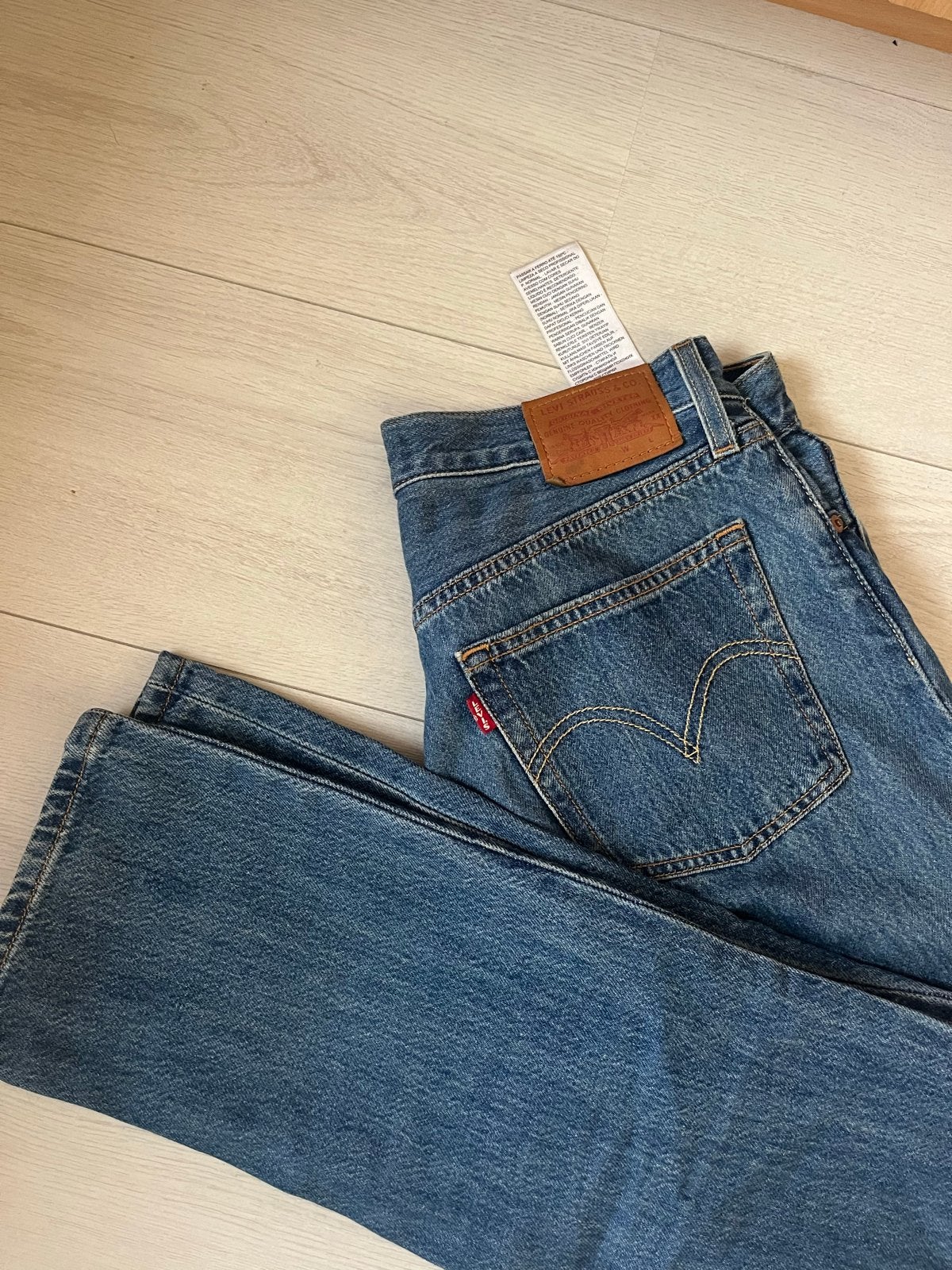 Levi's Premium 501 Jeans W28 L28 - Zo goed als nieuw, Ophalen of Verzenden, Zo goed als nieuw, Blauw, W28 - W29 (confectie 36)