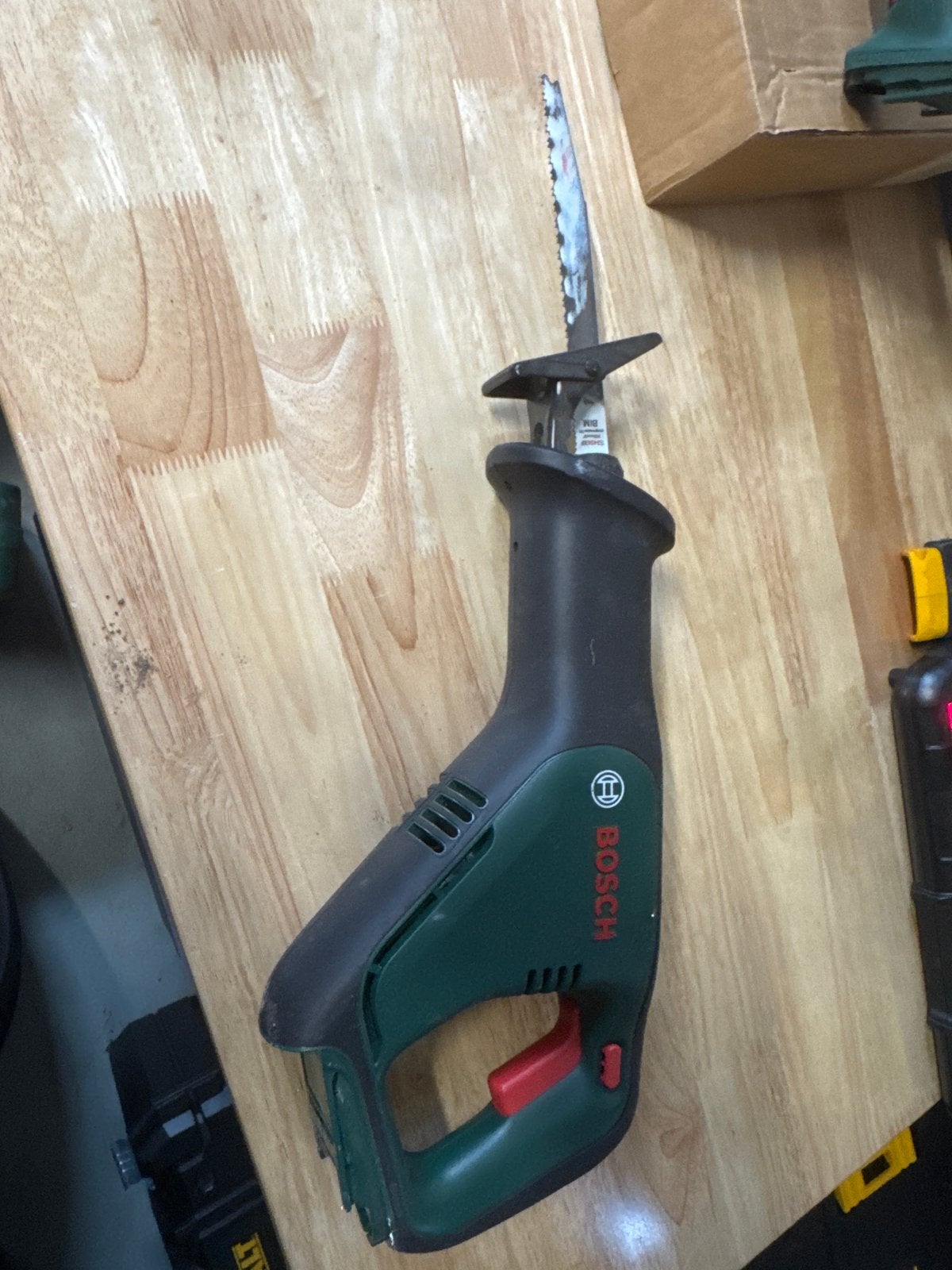 Bosch AdvancedRecip 18 reciprozaag, Gebruikt, 70 mm of meer, Ophalen of Verzenden, Reciprozaag