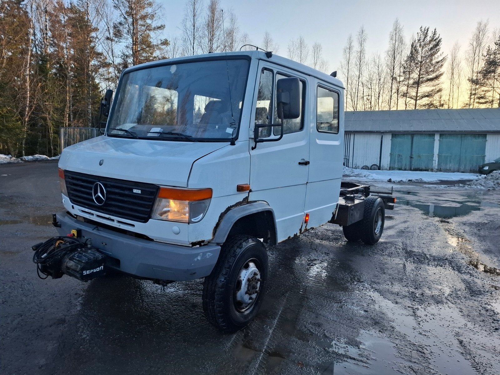 Mercedes 814 vario 4x4, Particulier, Buscamper of Camperbus, Mercedes-Benz