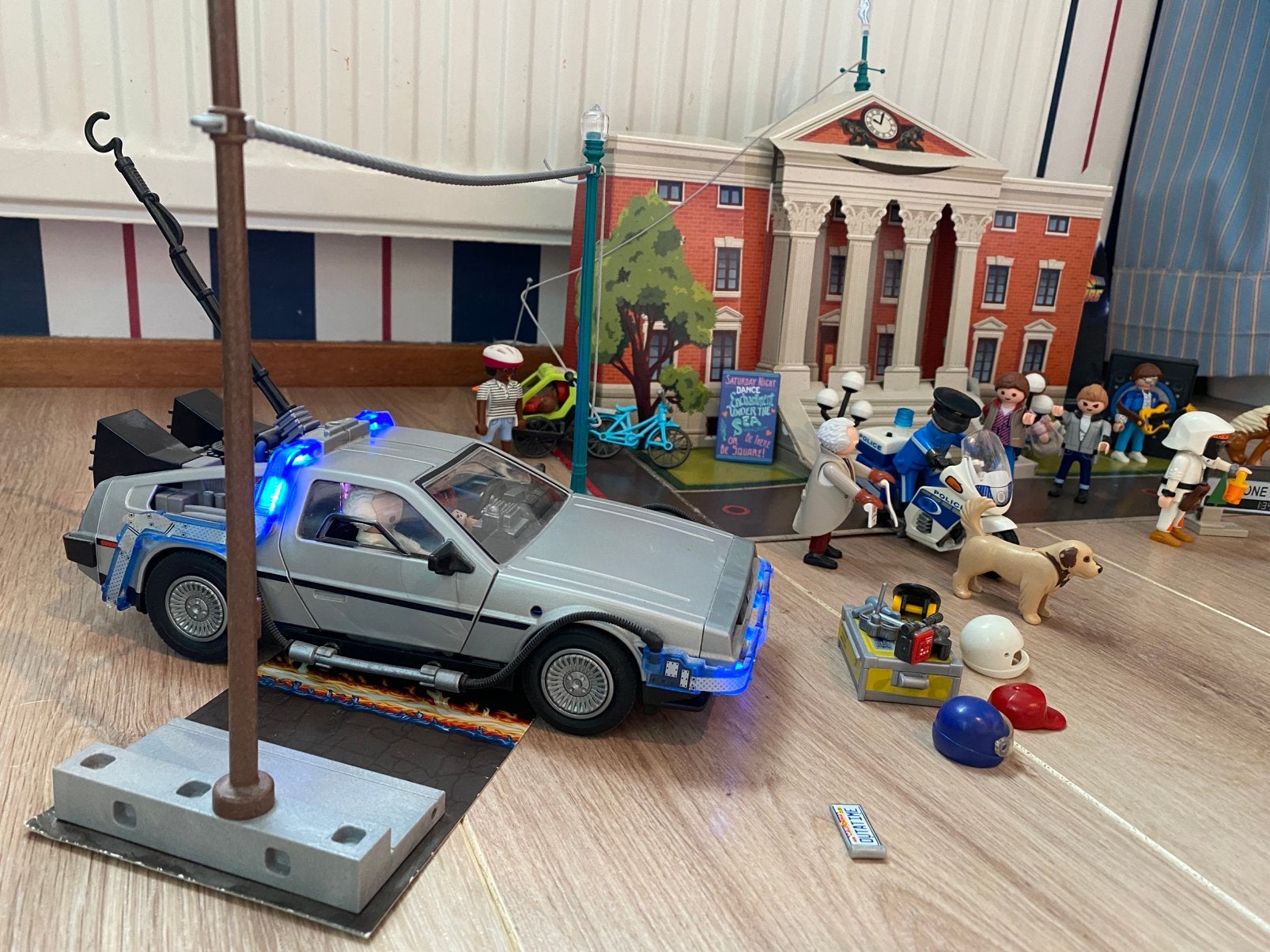 Back to the Future playmobil, Ophalen of Verzenden, Zo goed als nieuw