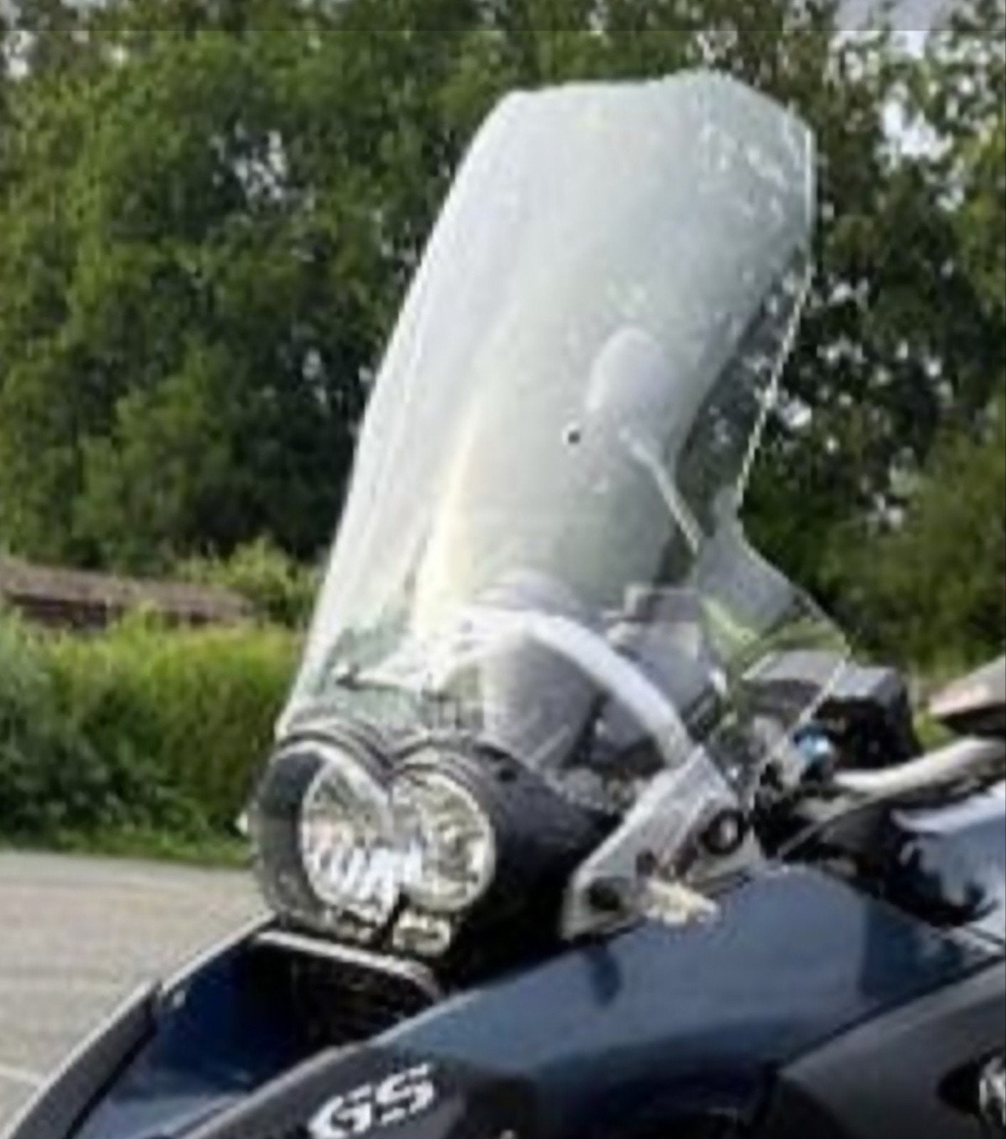 Windscherm voor BMW R1200GS K25, Ophalen, Gebruikt