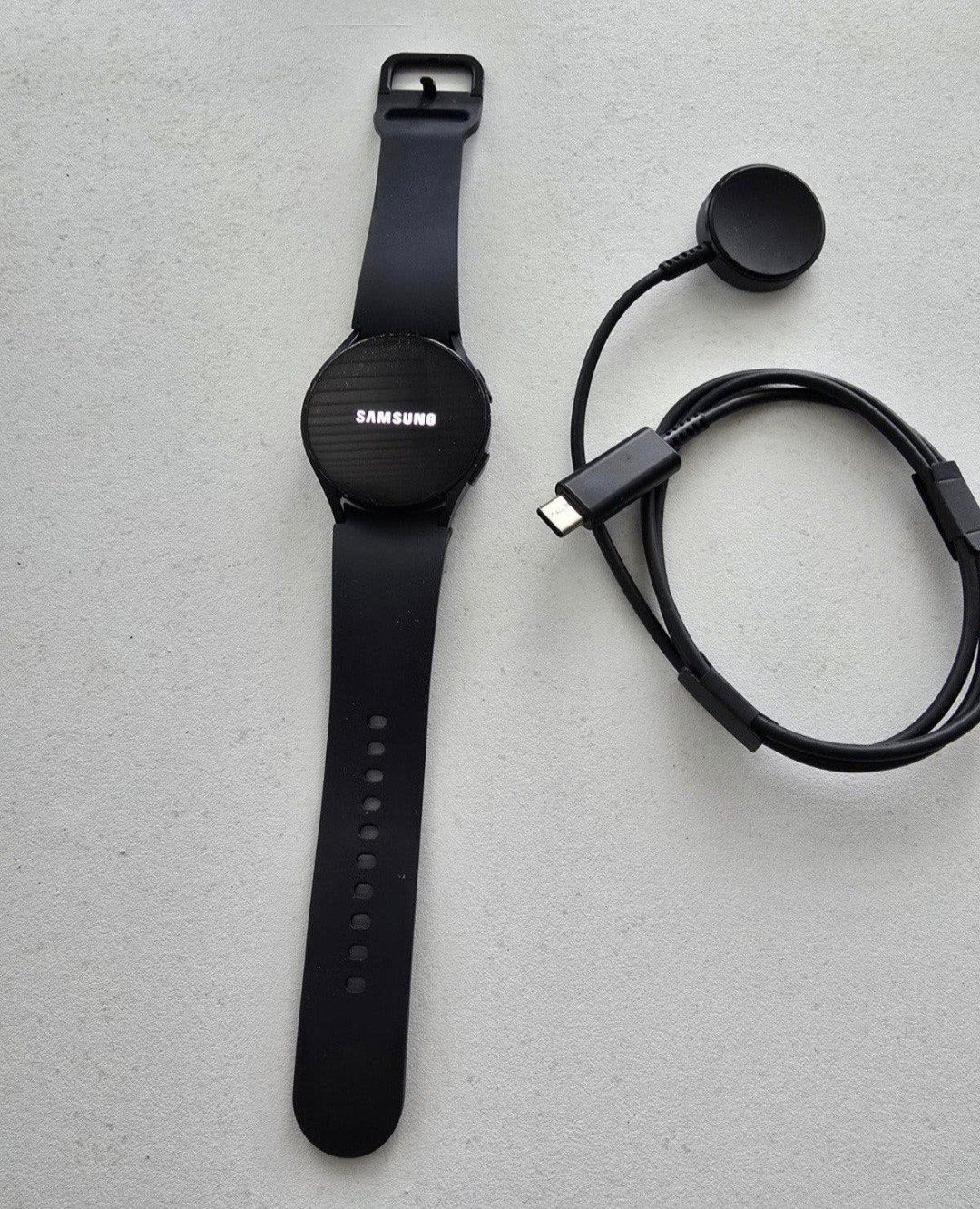samsung galaxy watch 6, Ophalen, Zo goed als nieuw, Zwart, Android