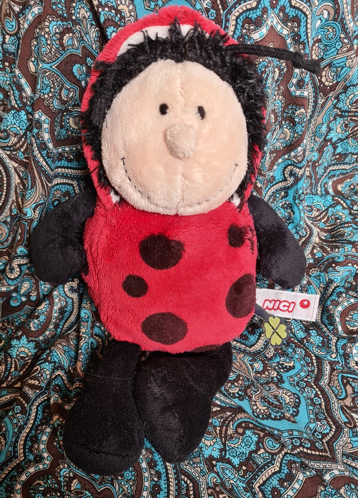 NICI Lieveheersbeestje Knuffel, NICI, Overige karakters, Overige typen, Ophalen of Verzenden