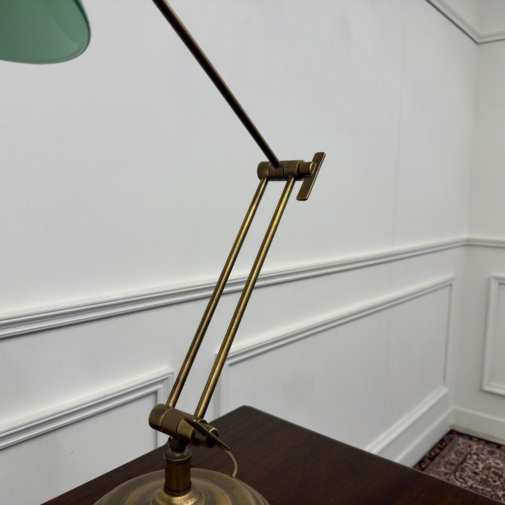 Klassiek Engelse Notarislamp Bankierslamp Bureaulamp, Ophalen of Verzenden
