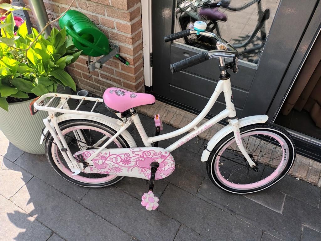 Popal meisjesfiets 18 inch, Ophalen, Terugtraprem, Gebruikt, Popal