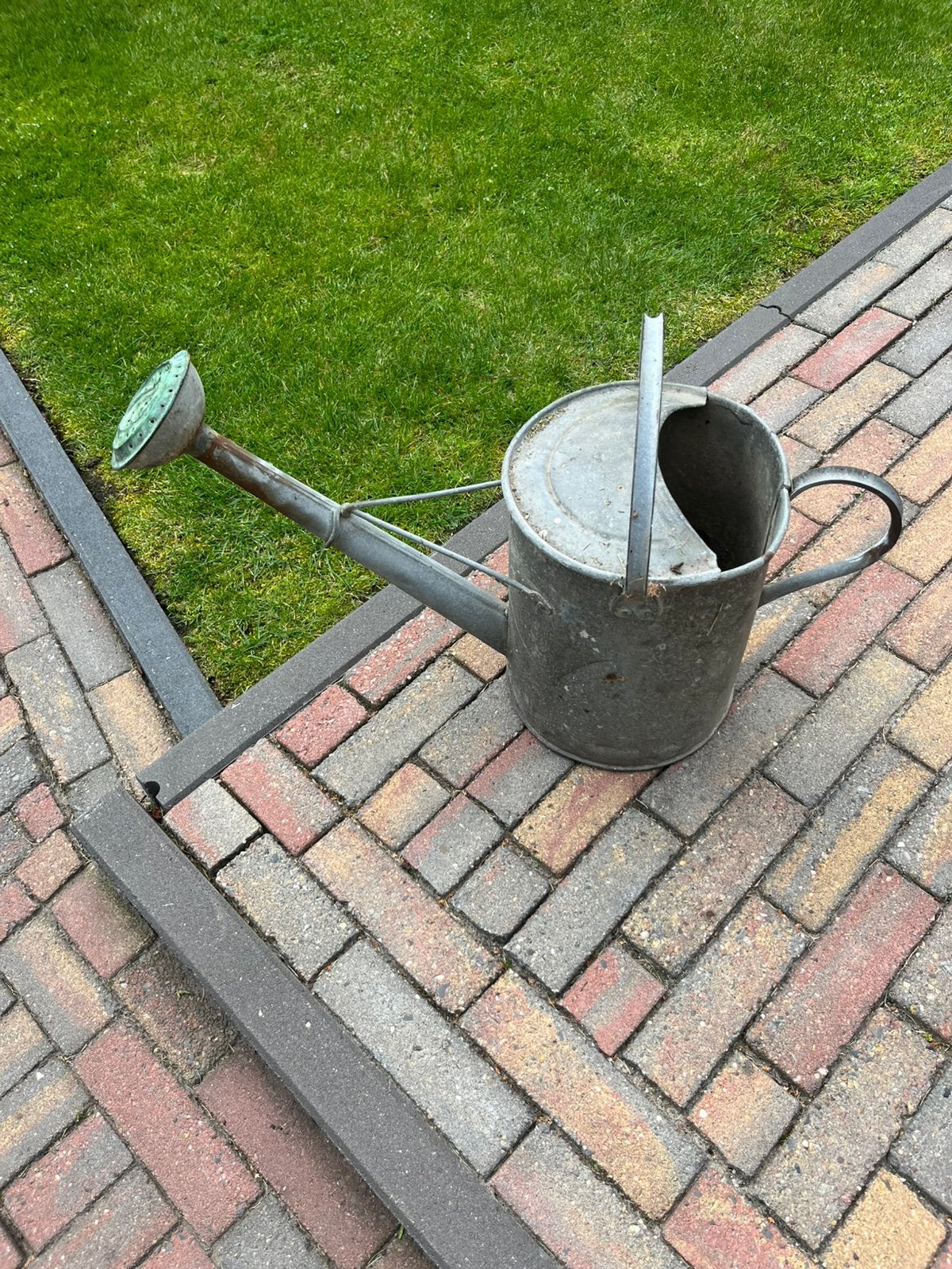 Zinken emmer , kolenkit, Ophalen of Verzenden