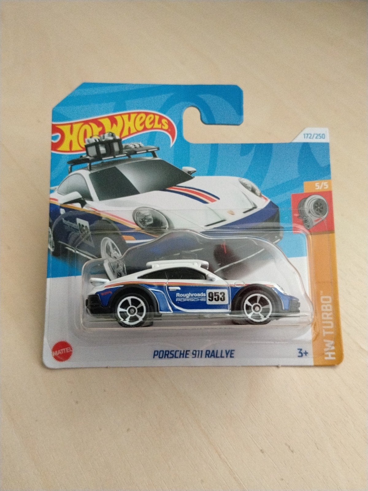 Hotwheels porsche 911 Rallye hot wheels, Ophalen of Verzenden, Nieuw, Auto