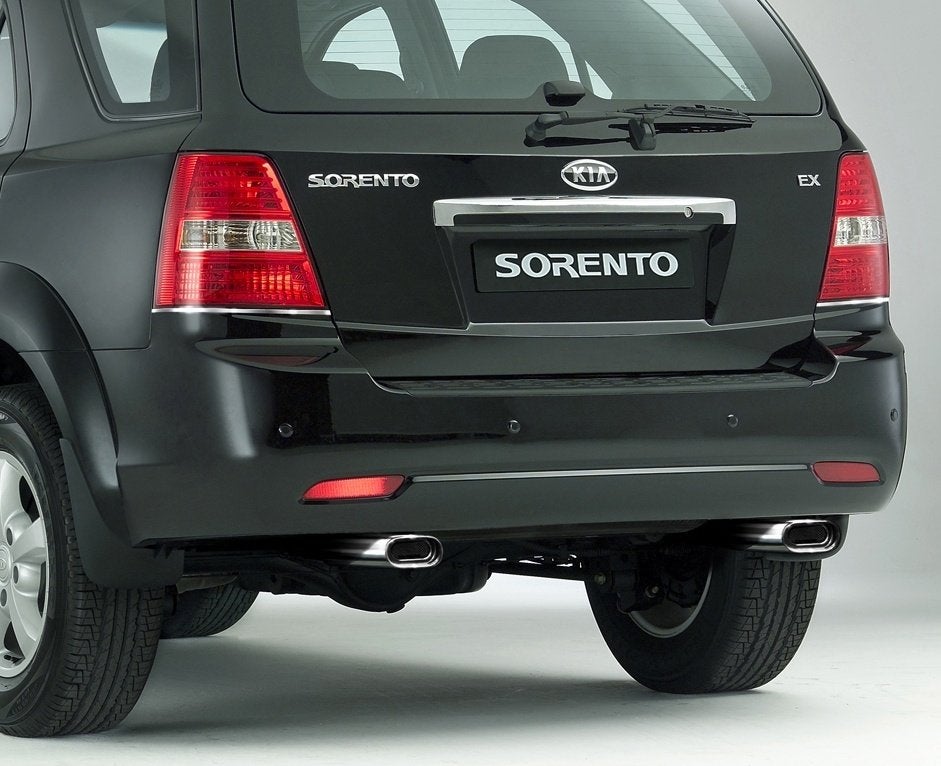 Achterbumper Kia Sportage 05- met uitlaatsierstuk ongespoten, Ophalen, Nieuw