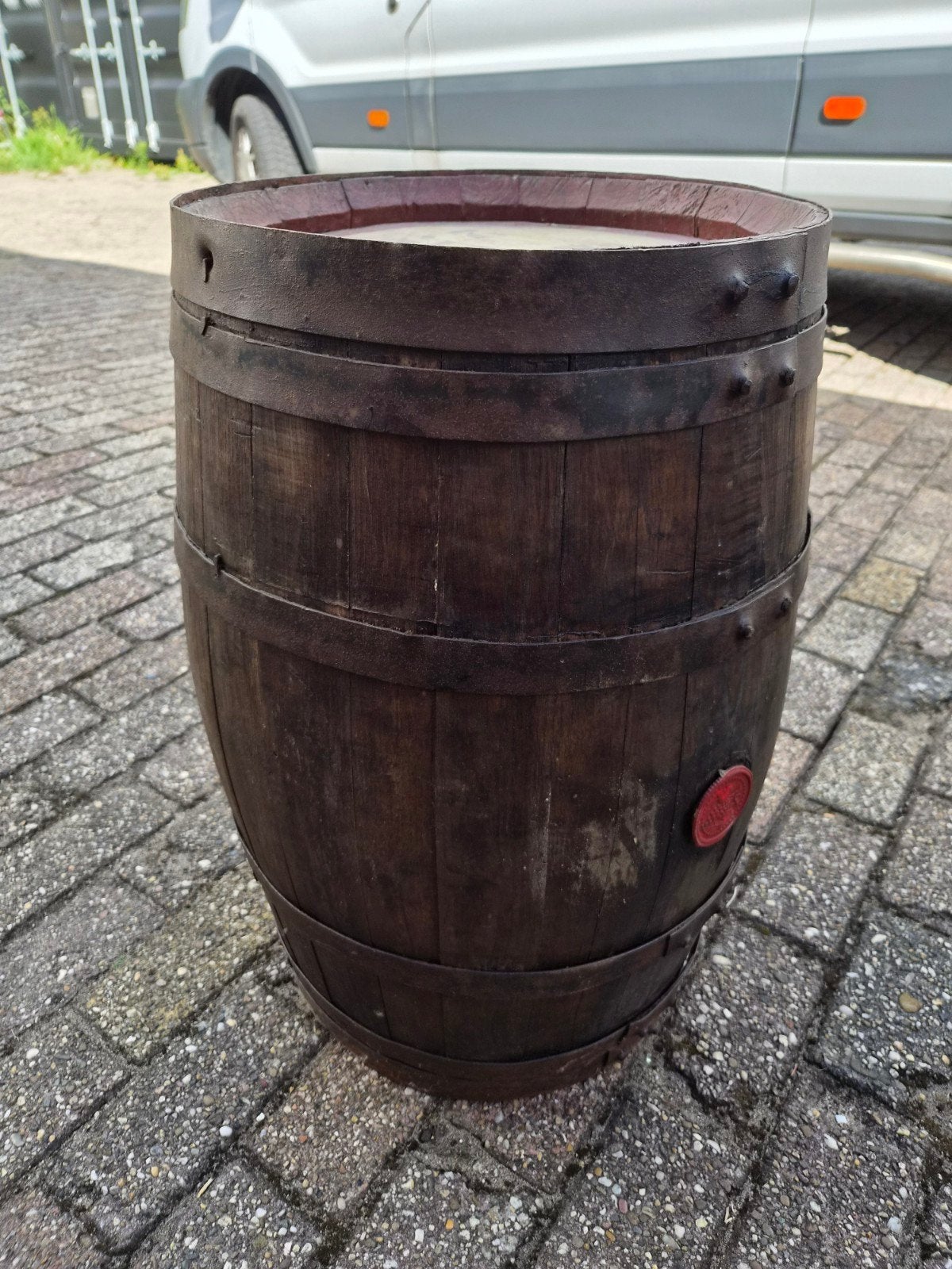 Antiek wijnvat Haut Medoc AC 232 liter, Ophalen