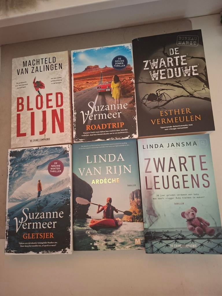 Linda van Rijn - Ardèche 6 thrillers /Nederlands, Verzenden, Zo goed als nieuw, Linda van Rijn
