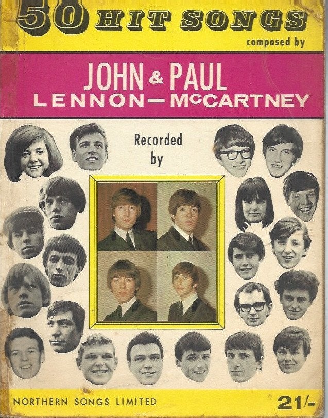 50 Hit songs composed by John Lennon & Paul M'c Cartney(1965, Verzenden, Gelezen, Artiest