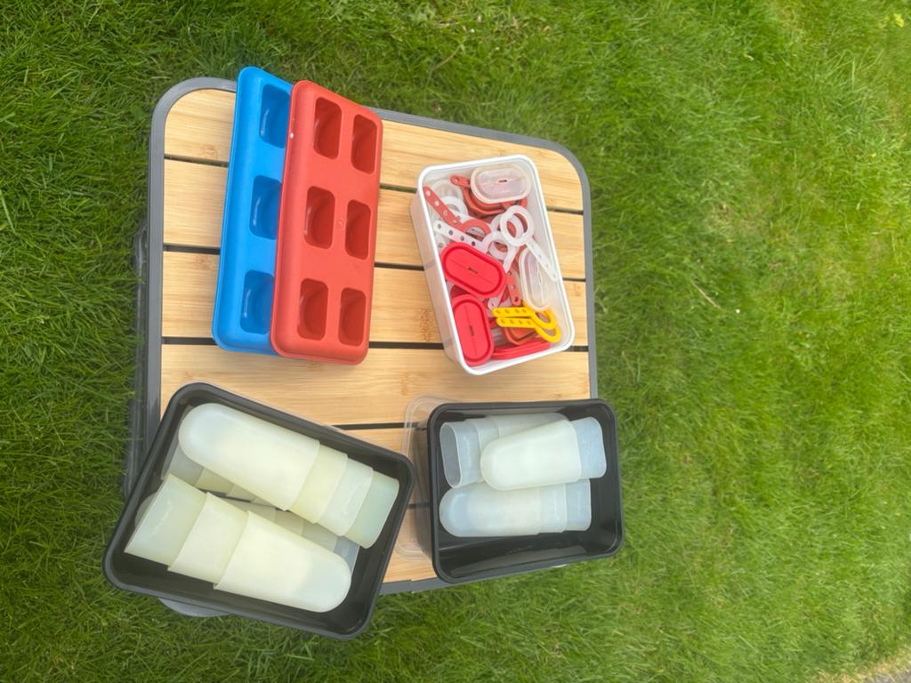 Ijs vormpjes tupperware, Ophalen, Gebruikt