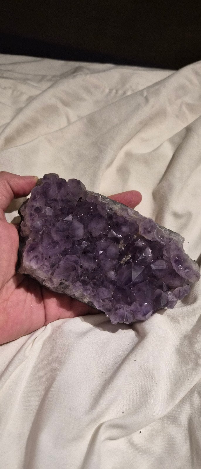 Prachtige Amethist Geode Kristal Cluster, Ophalen