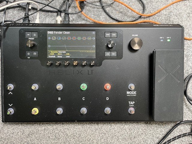 Prachtige Line6 Helix LT incl. stevige flightcase, Muziek en Instrumenten, Ophalen, Gebruikt, Multi-effect