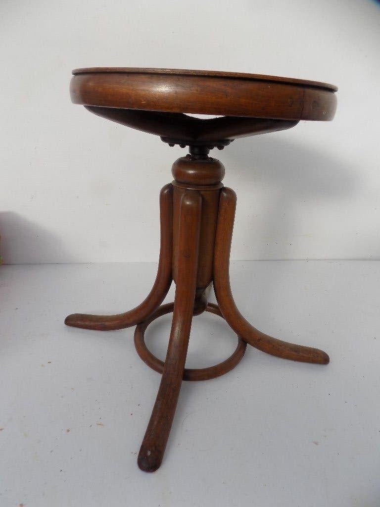 Pianokruk Thonet 1900 antiek brocante vintage, Ophalen of Verzenden