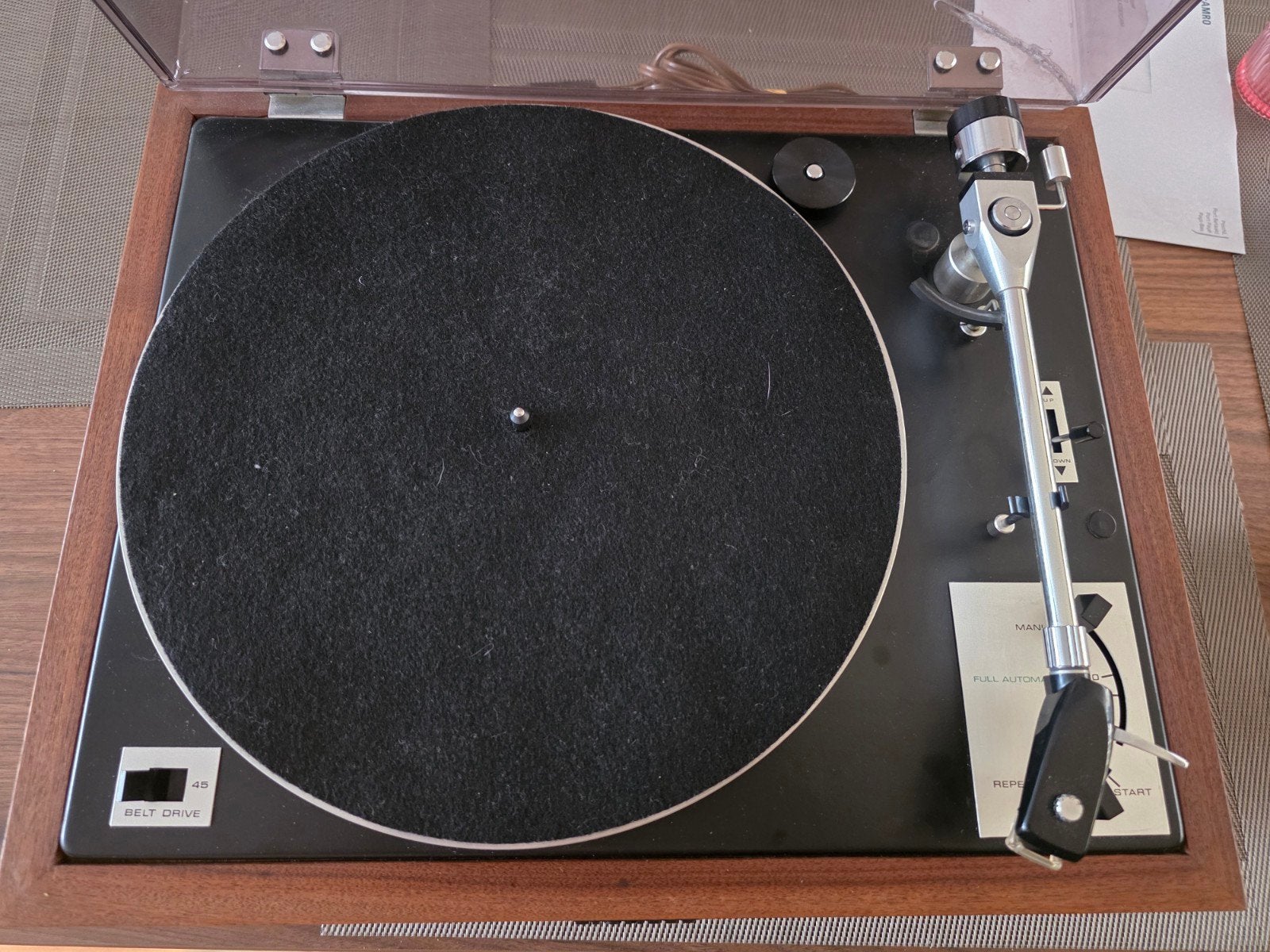 Pioneer PL-A25, Ophalen, Pioneer