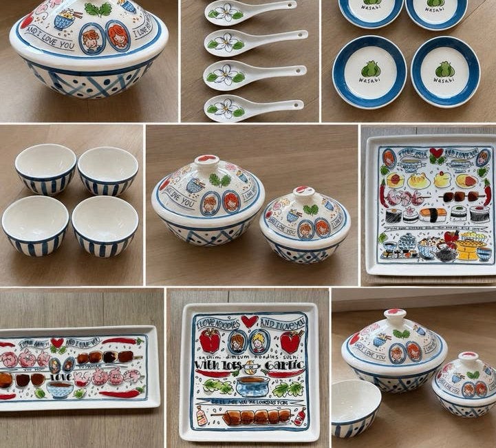 Blond Amsterdam From Asia With Love Servies - Nieuwstaat, Aziatisch, Keramiek, Nieuw, Ophalen of Verzenden