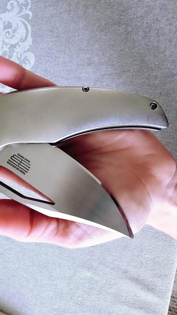 Flipper mes van Tashi Bharucha, Ophalen of Verzenden, Zo goed als nieuw