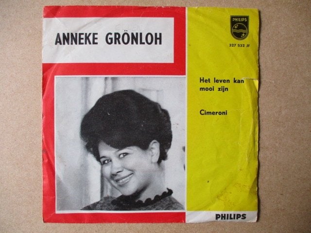 s0238 anneke gronloh - het leven kan mooi zijn, Ophalen, Gebruikt, 7 inch, Overige genres