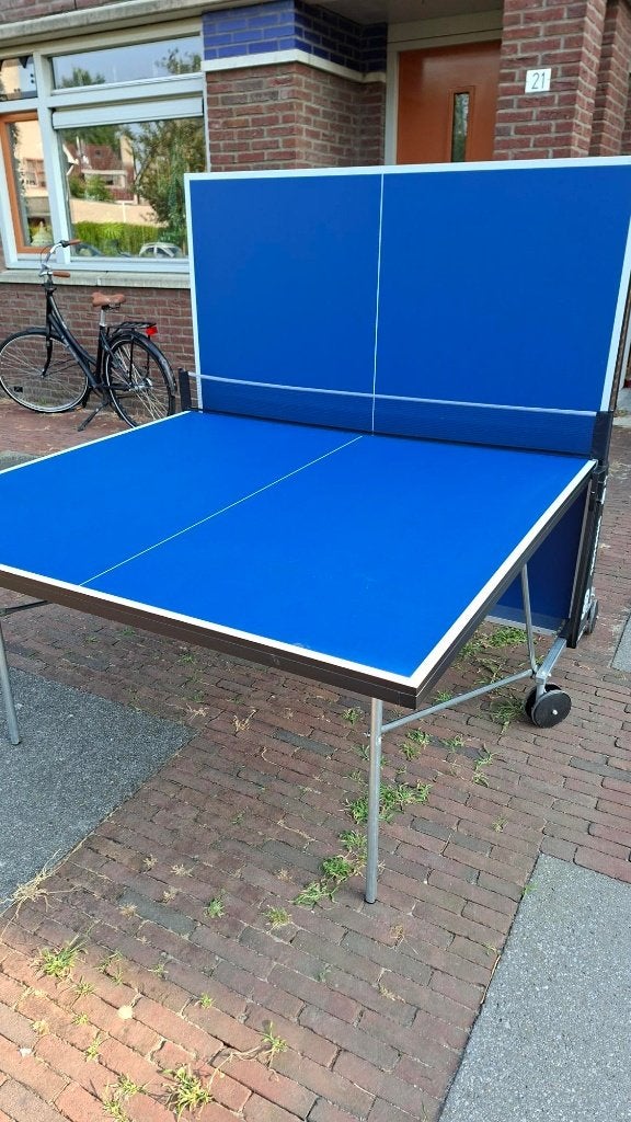 Tafeltennistafel Tectonic Indoor (als nieuw), Sport en Fitness, Tafeltennis, Ophalen, Zo goed als nieuw, Tafel Indoor, Verrijdbaar