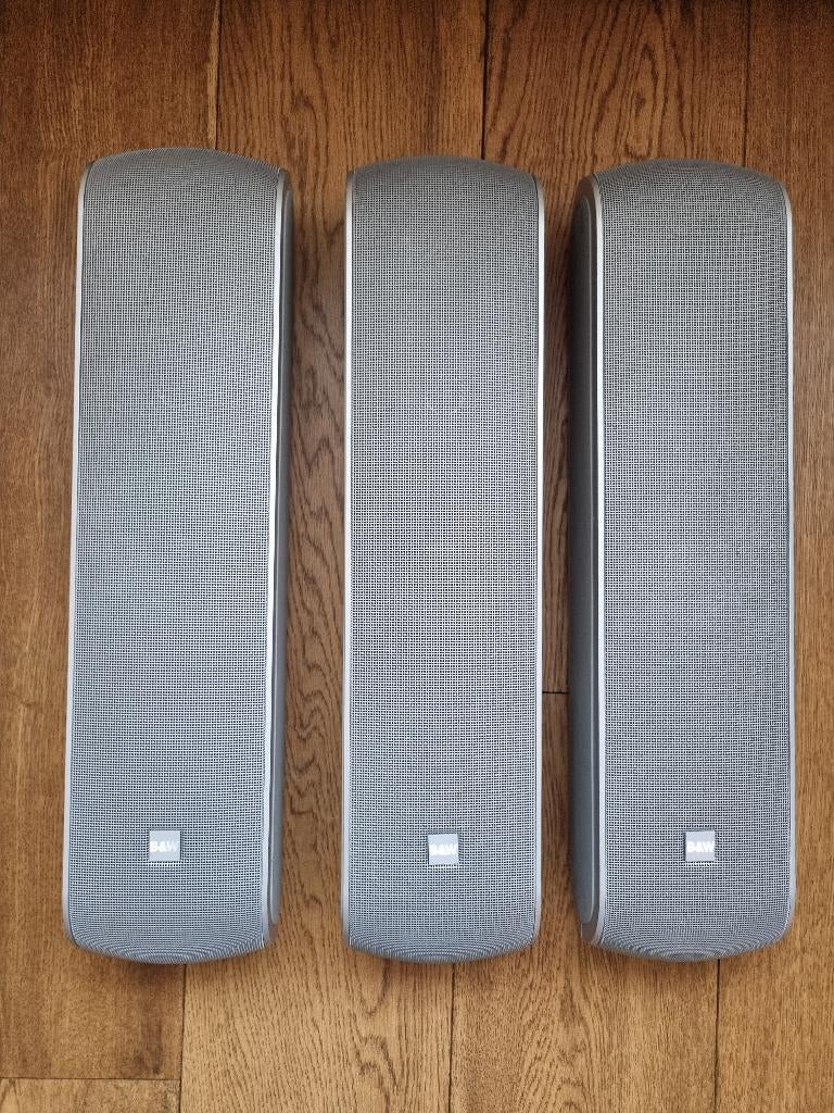 3x B&W VM1 speakerset met beugels/stands, Audio, Tv en Foto, Luidsprekers, Overige merken, Ophalen of Verzenden, Zo goed als nieuw