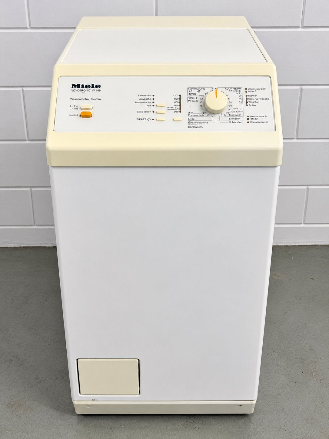 Miele Novotronic W149 Bovenlader Wasmachine 1200 toeren, Witgoed en Apparatuur, 1200 tot 1600 toeren, 4 tot 6 kg, Ophalen of Verzenden